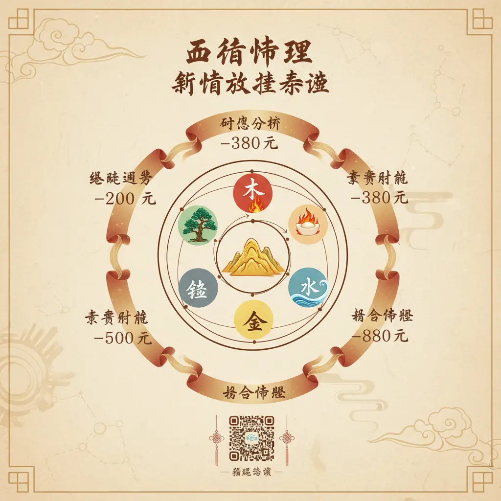 算命收費 - 五行學說