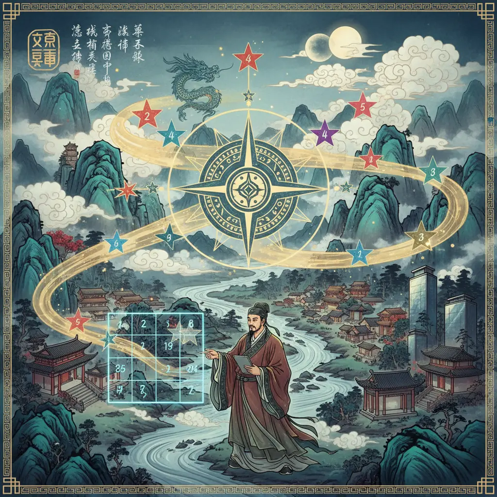 明燈山人 - 玄空飛星