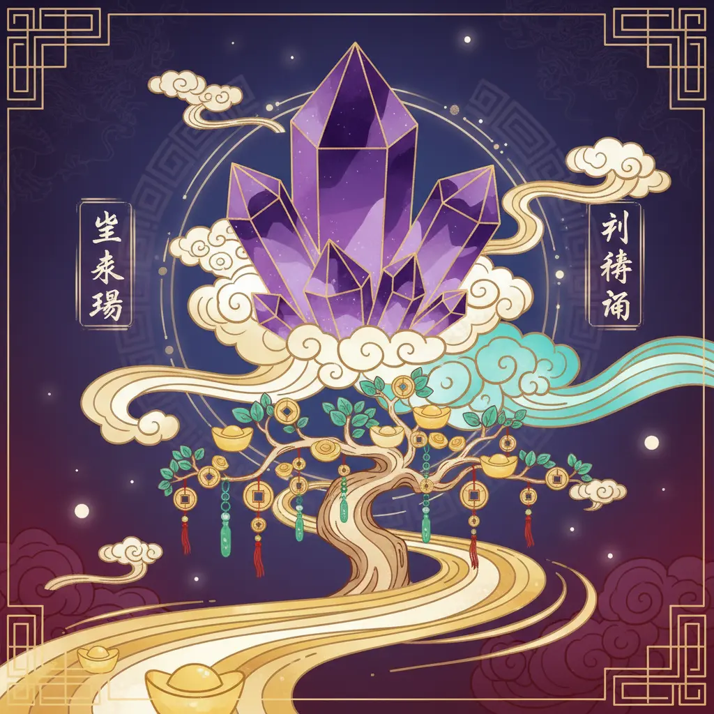 財運 - 紫水晶