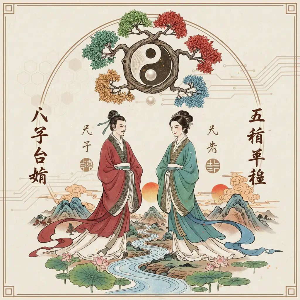 五行平衡 - 八字合婚