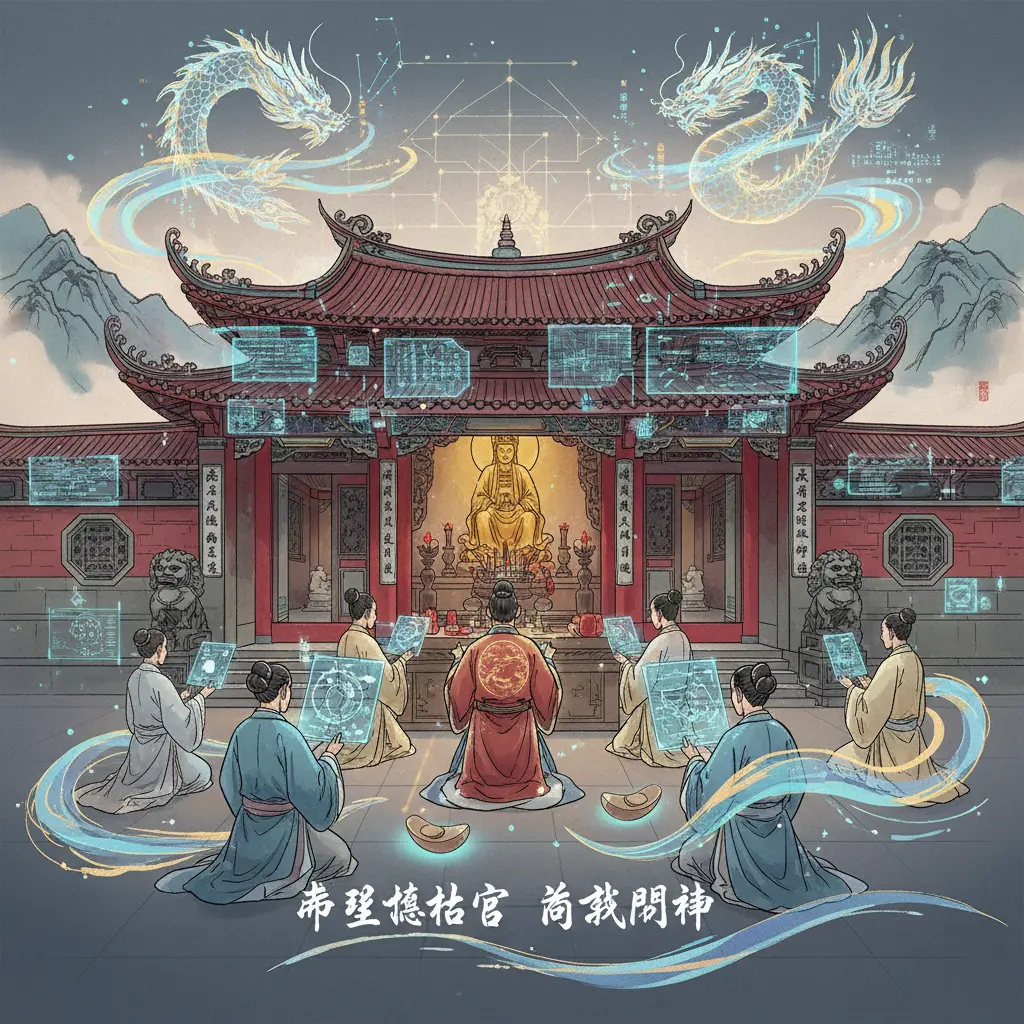 道教問神 - 埔里恆吉宮