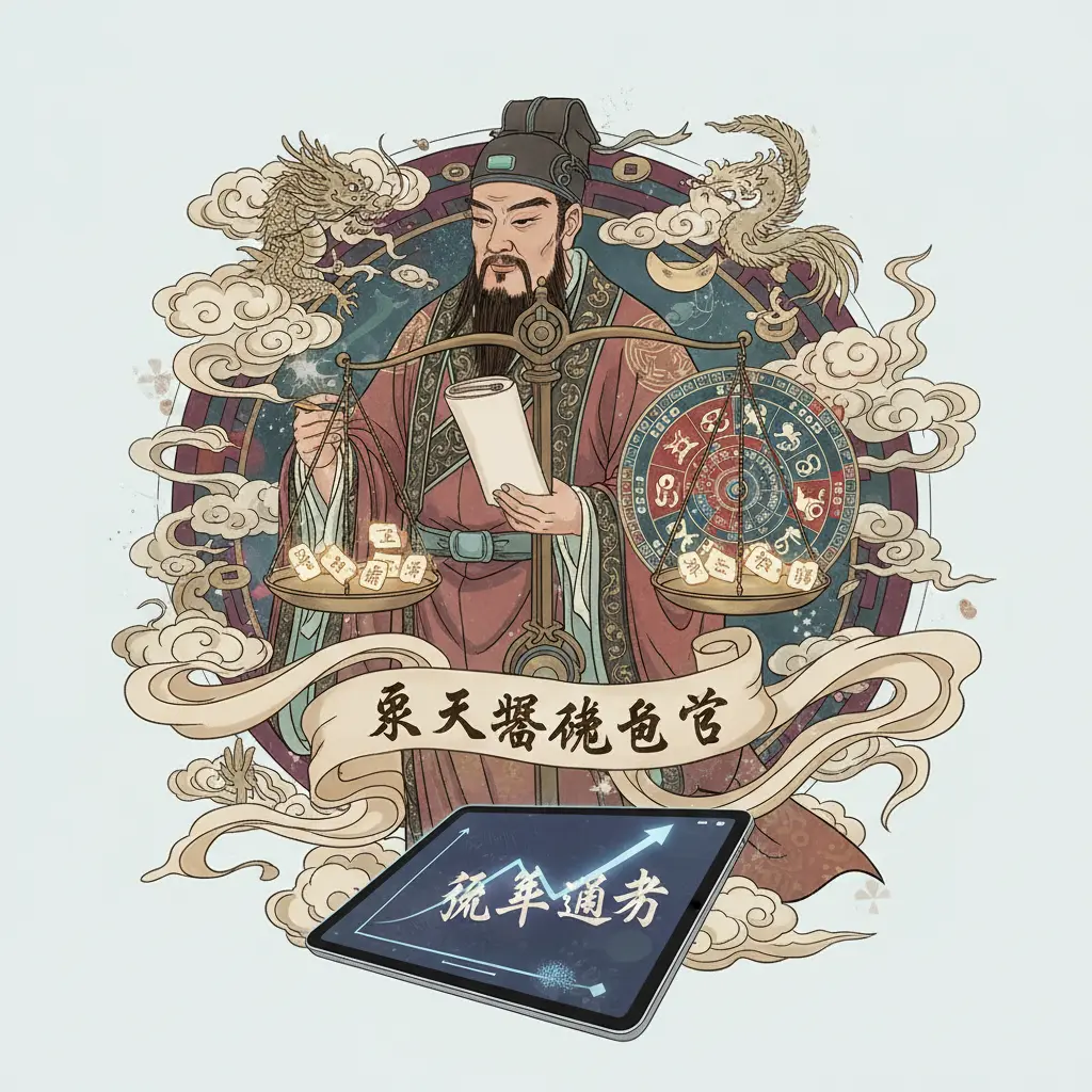 流年運勢 - 袁天罡稱骨