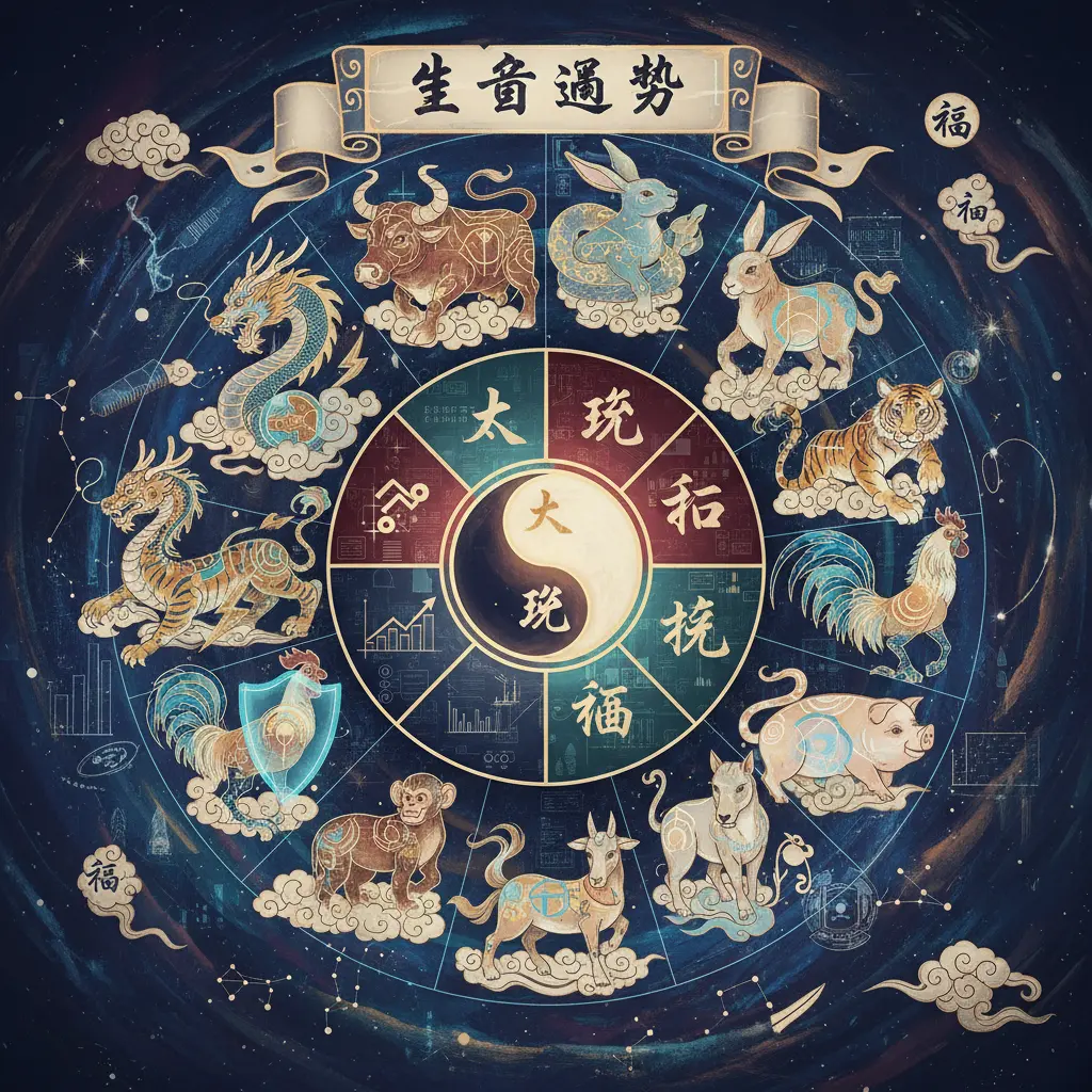 生肖運勢 - 十二生肖