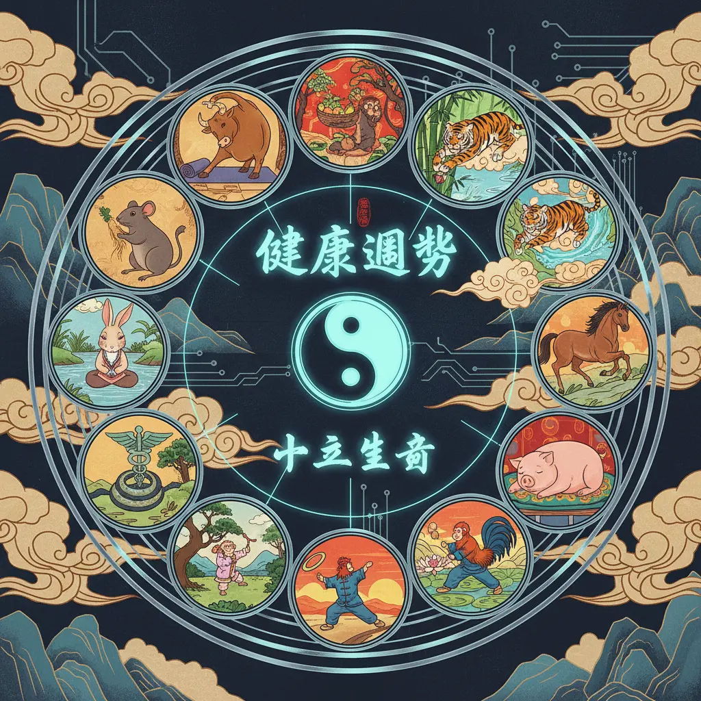 健康運勢 - 十二生肖