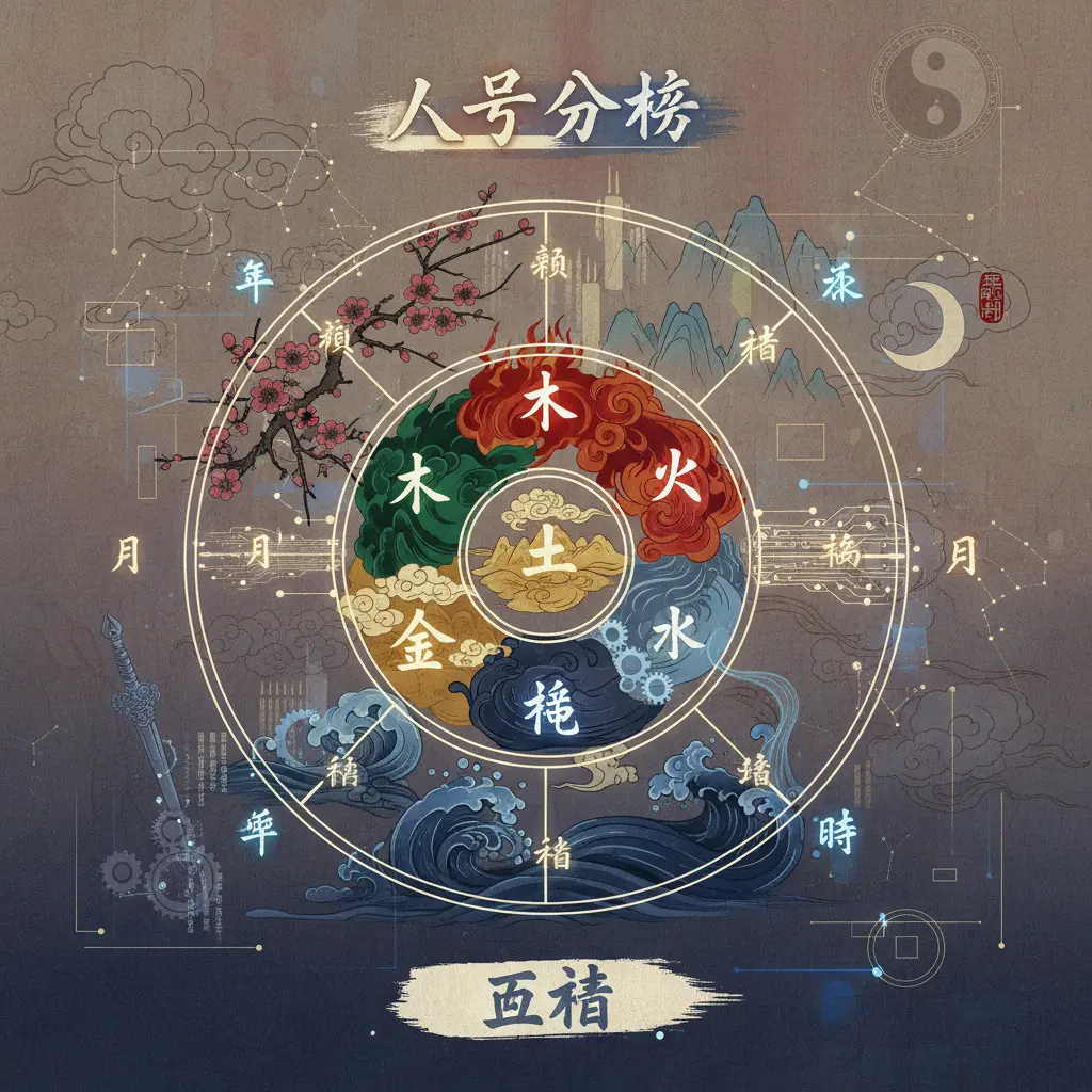 八字分析 - 五行