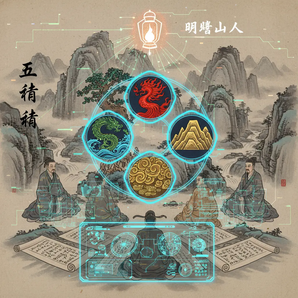 明燈山人 - 五行