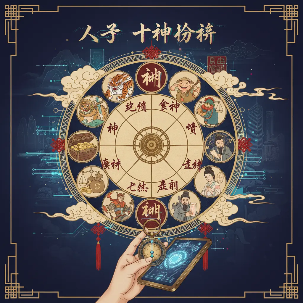 八字分析 - 十神