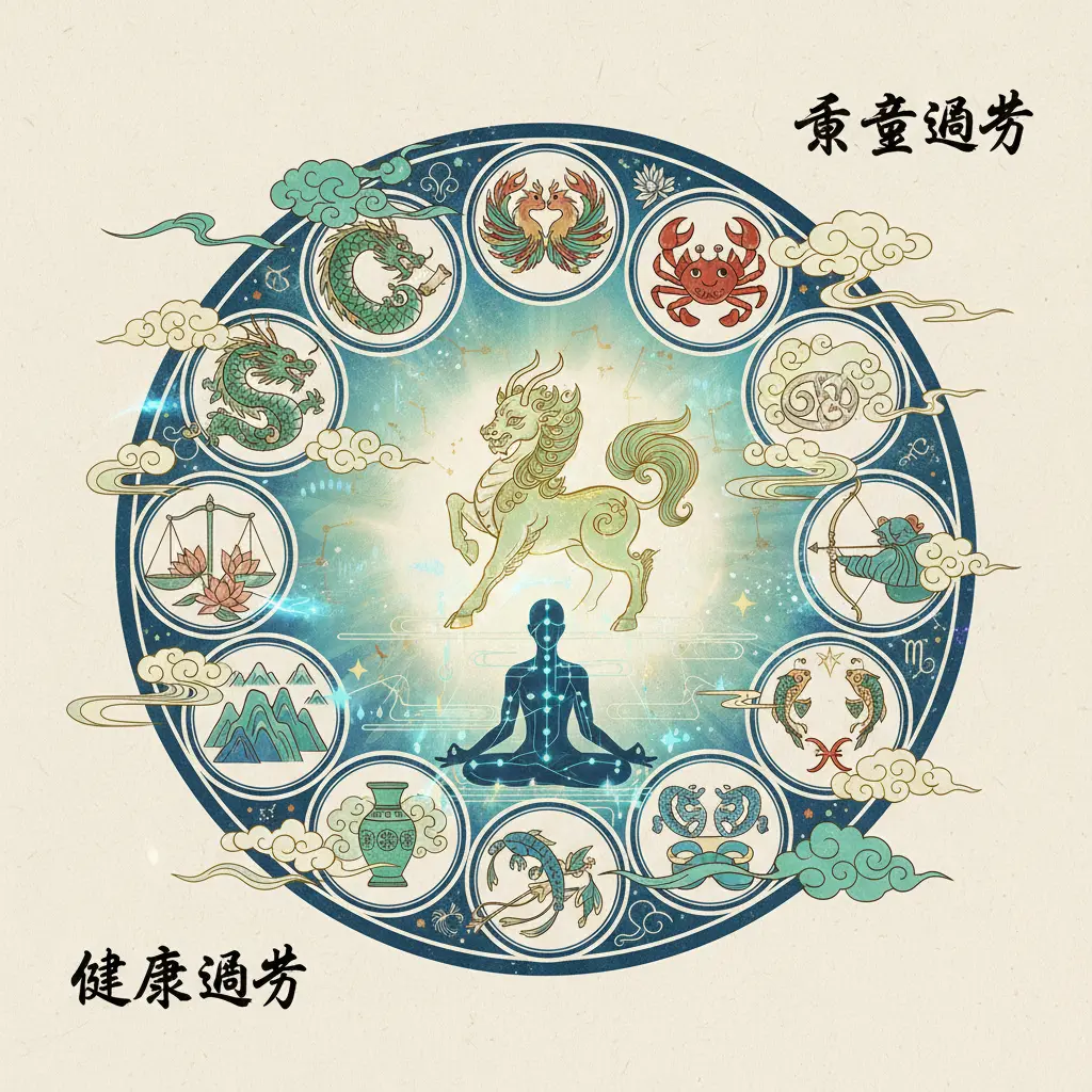 健康運勢 - 星座運勢