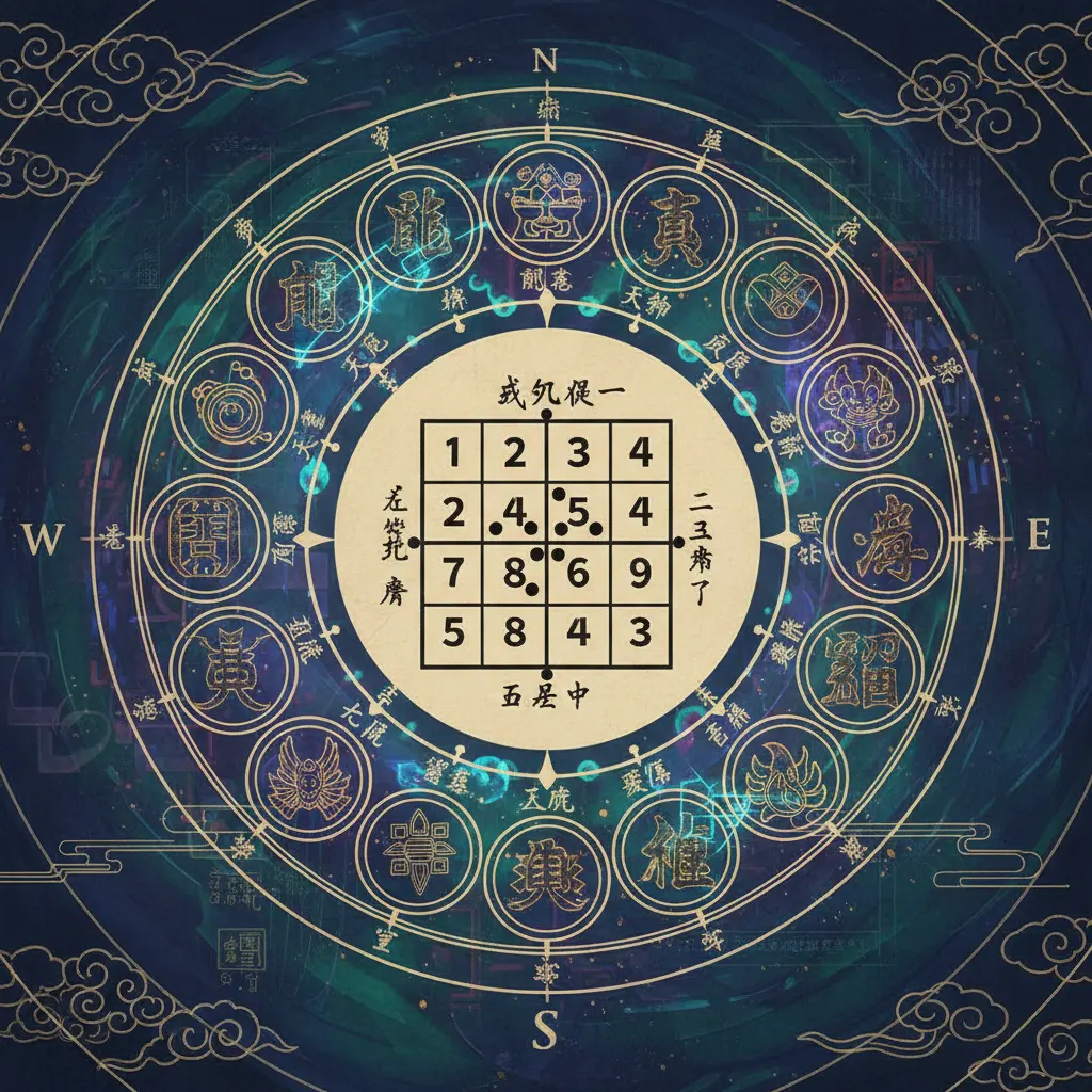 奇門遁甲 - 洛書