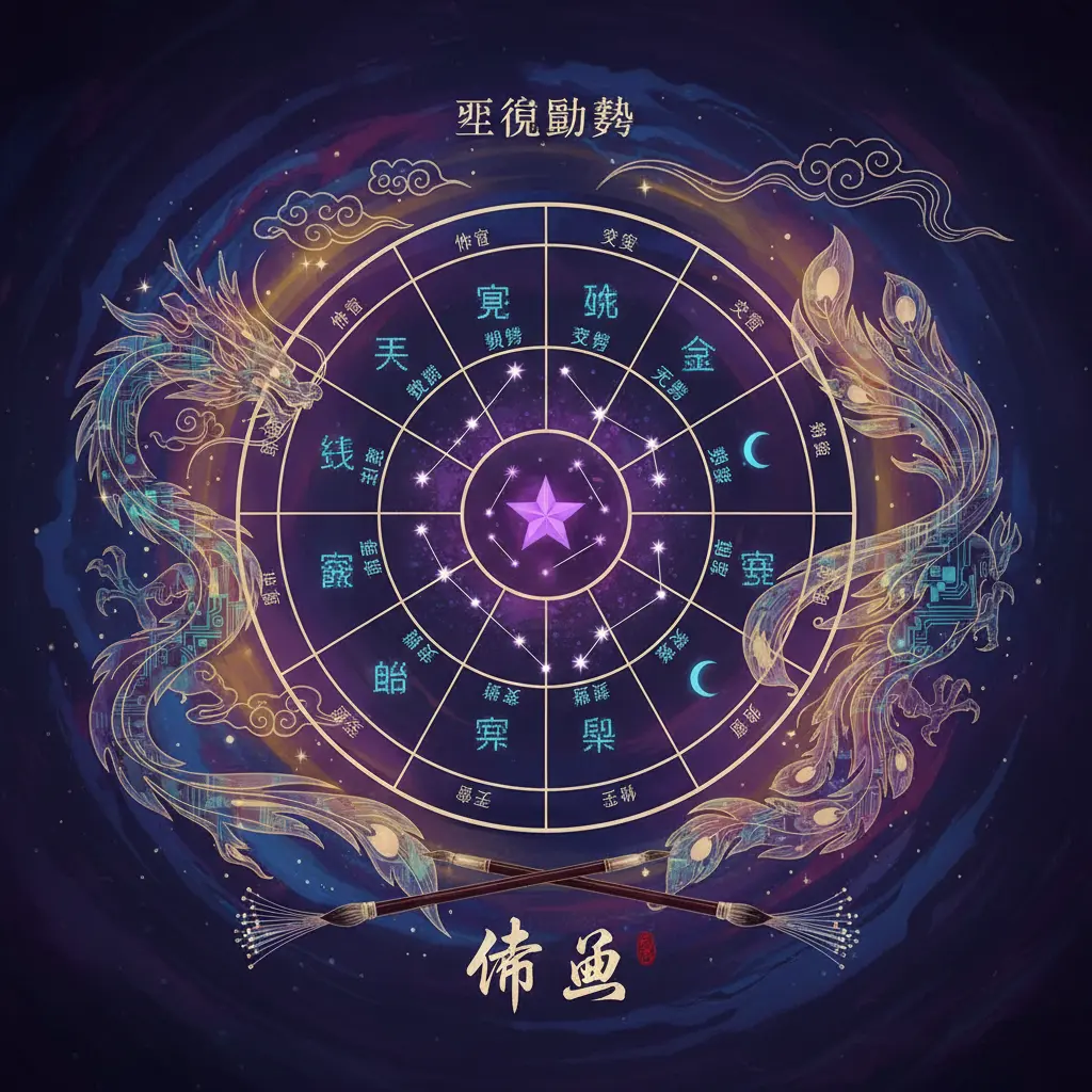 紫微鬥數 - 命盤