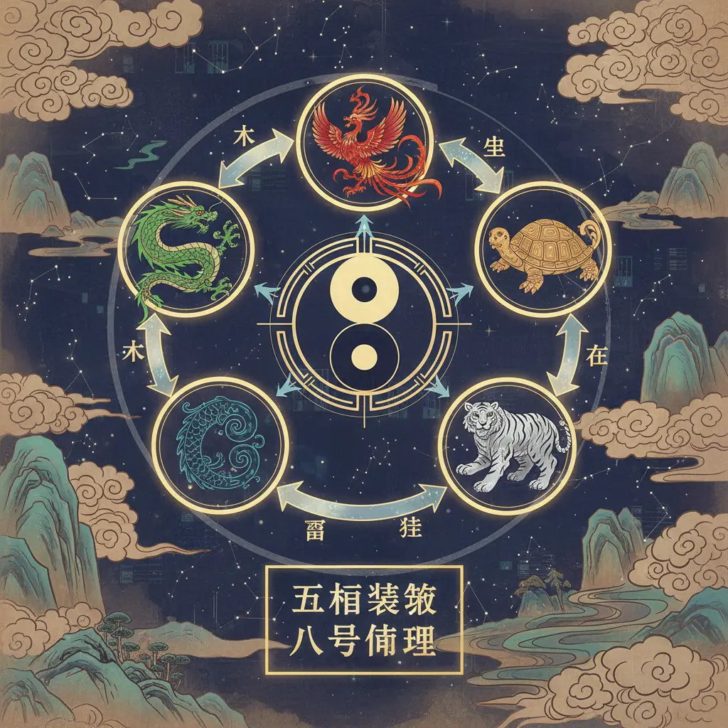 八字命理 - 五行結構