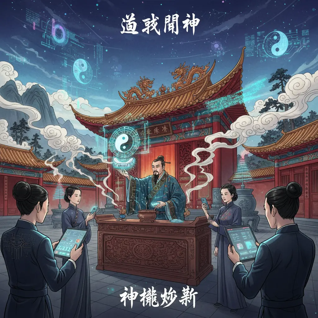 道教問神 - 廟宇