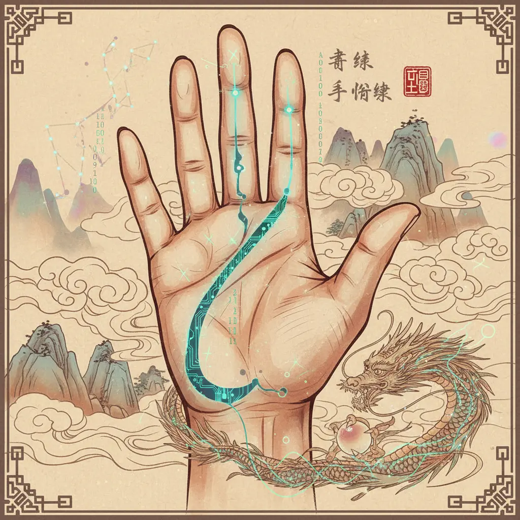 手相學 - 事業線